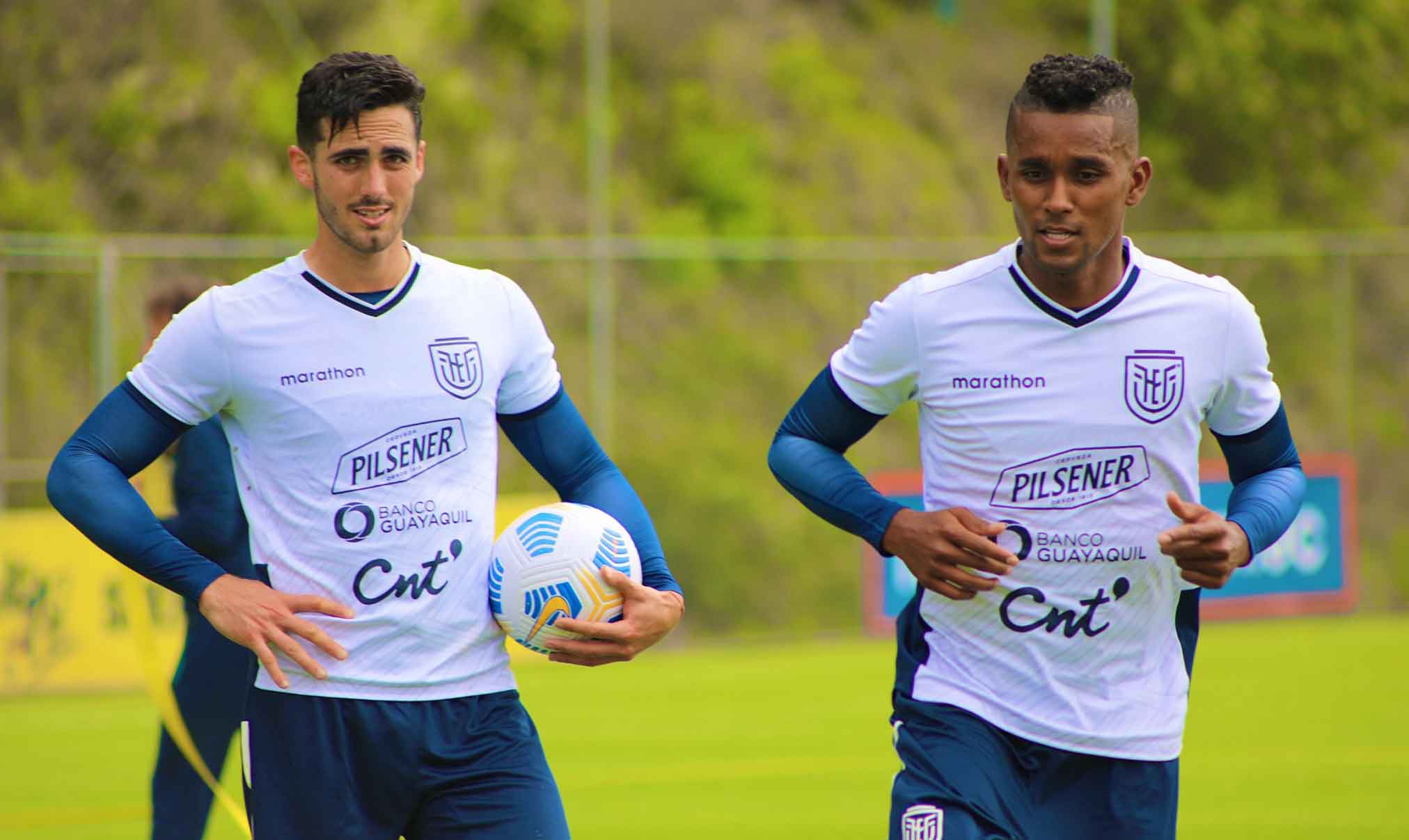 Leonardo Campana y Fidel Martínez en la Selección de Ecuador