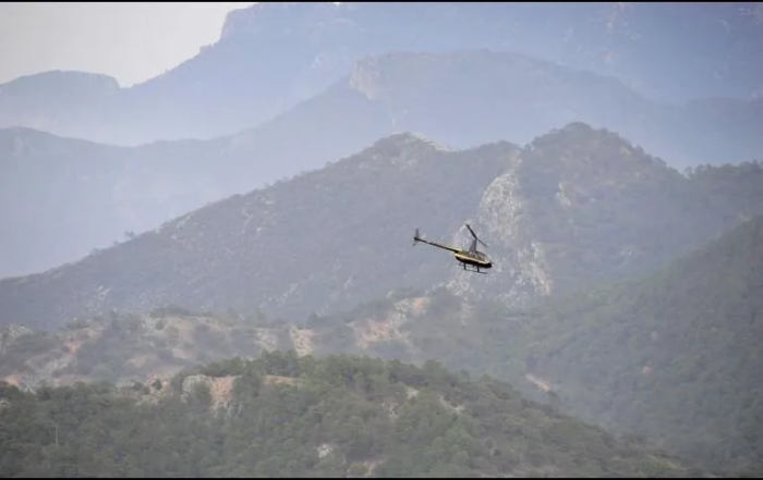 Helicóptero, imagen referencial Foto: Twitter @RCLatin2