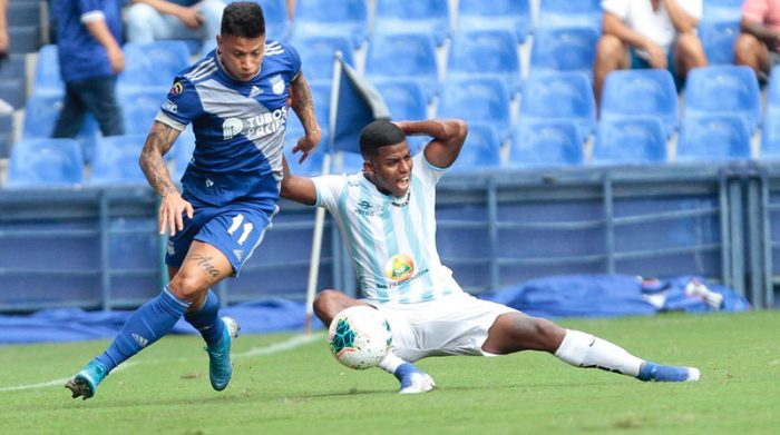 Emelec y Guayaquil City jugaron el 15 de mayo del 2021. Foto: archivo / EL COMERCIO