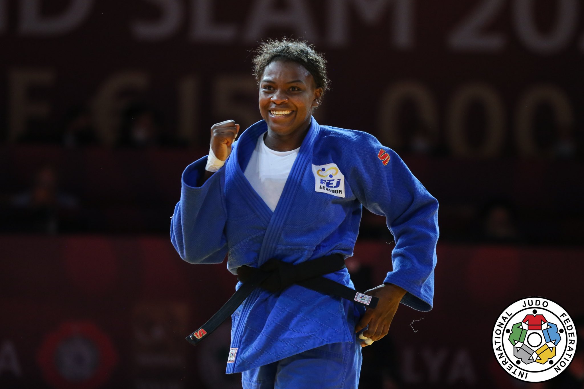 Vanessa Chalá regresó al judo tras su descanso por maternidad y ganó el oro en el Open Panamericano de Judo. Foto: FEJ