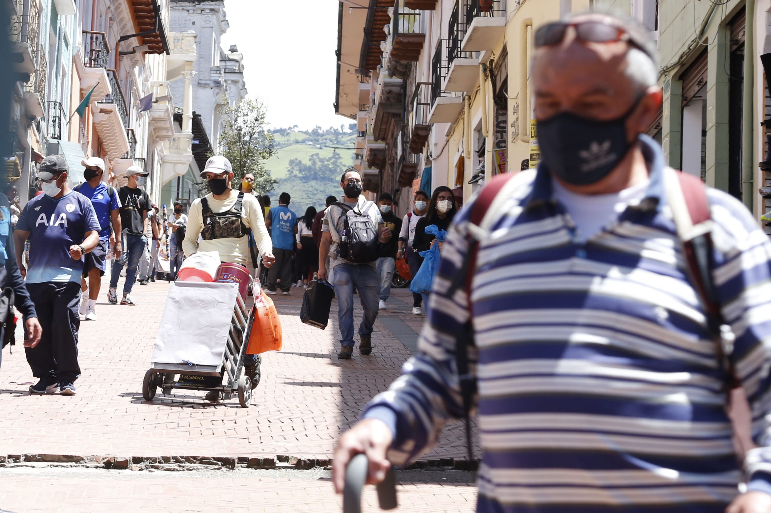 Quito es la ciudad más afectada por la pandemia con 129 076 casos acumulados. Foto: Diego Pallero / El Comercio