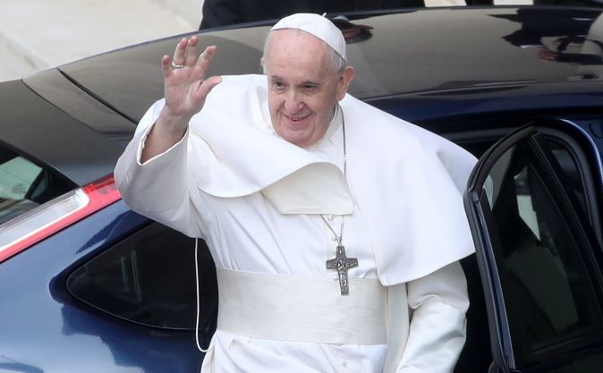 El papa Francisco en una imagen del 19 de mayo del 2021 en El Vaticano. Foto: REUTERS