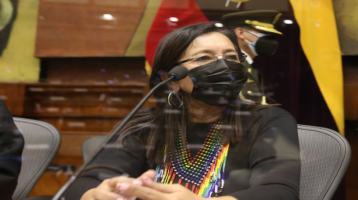 La nueva presidenta de la Asamblea Nacional, Guadalupe Llori (Pachakutik), aseguró que dirigirá una Asamblea Nacional de “puertas abiertas”, aunque no siempre su visión individual coincida con otras posturas. Foto: Cuenta de Twitter de