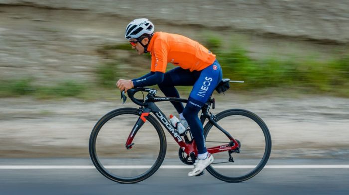Richard Carapaz, ciclista ecuatoriano que competirá en el Tour de Francia. Foto: cortesía Pedaleando Ecuador