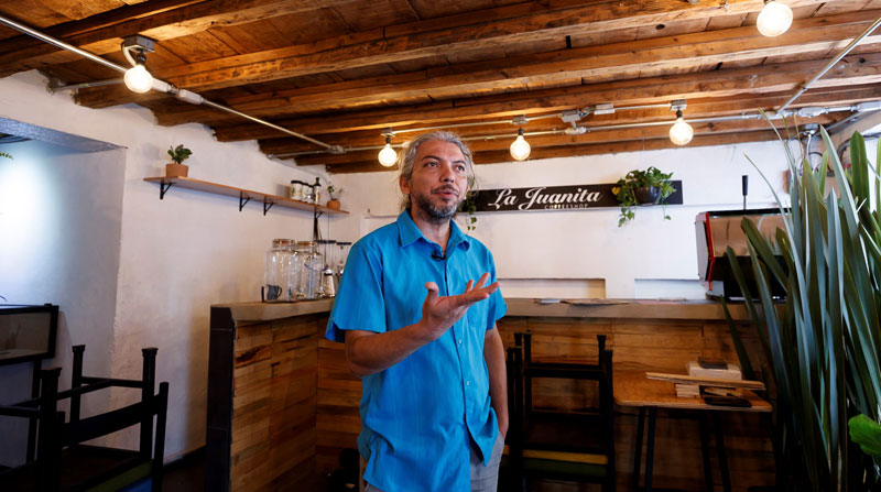 La Juanita nace como el primer "coffee shop" de la Ciudad de México, un espacio para adentrarse en la cultura cannábica a través de charlas, encuentros y gastronomía con ingredientes no psicoactivos. Foto: EFE