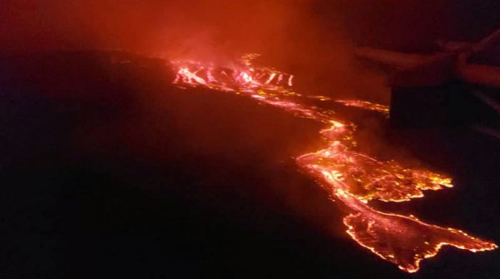 El volcán ha ido expulsando el magma desde el pasado 22 de mayo del 2021. Foto: Reuters