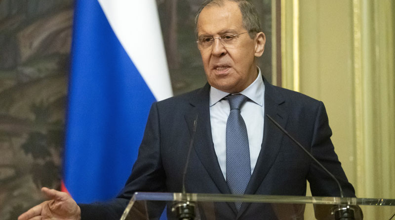 El ministro de Relaciones Exteriores de Rusia, Sergei Lavrov, aseguró que su país abordaría temas de derechos humanos con EE.UU., durante la cumbre entre los presidentes. Foto: EFE