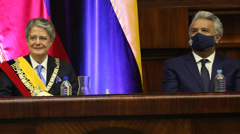 El presidente de Ecuador, Guillermo Lasso, realizó su declaración patrimonial luego de asumir el poder, tras el fin del período de Lenín Moreno. Foto: Flickr Asamblea Nacional