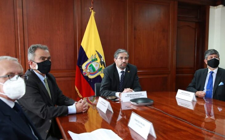 Mauricio Montalvo precisó que Ecuador mantendrá una presencia activa, brindando aportes e iniciativas en los principales debates de la agenda internacional. Foto: Twitter @MMontalvoEc