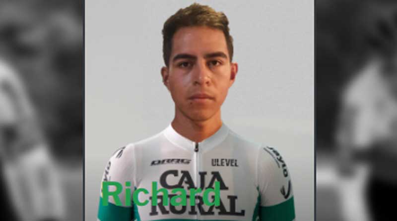 Richard Huera fue confirmado para correr en el Giro de Italia Sub 23. Foto: www.teamcajarural-segurosrga.com
