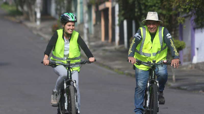 Turismo en bicicleta toma impulso en la urbe y la ruralidad en Quito