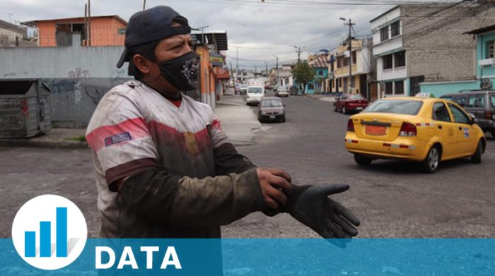 Wilson Chiguano, dueño de una mecánica en San Bartolo, recordó a vecinos fallecidos. Foto: Julio Estrella / EL COMERCIO
