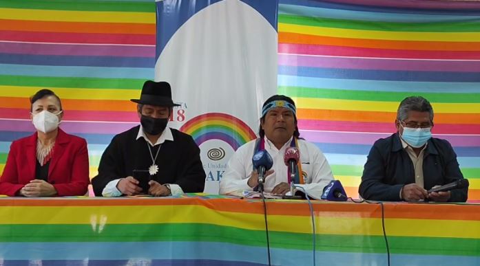 Pachakutik niega alianza con el Gobierno y anuncia que estarán vigilantes - El Comercio