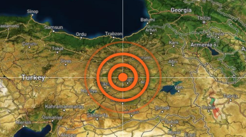 Los terremotos de hasta 5 grados de magnitud son relativamente frecuentes en Turquía y normalmente no causan daños. Foto: Captura de pantalla