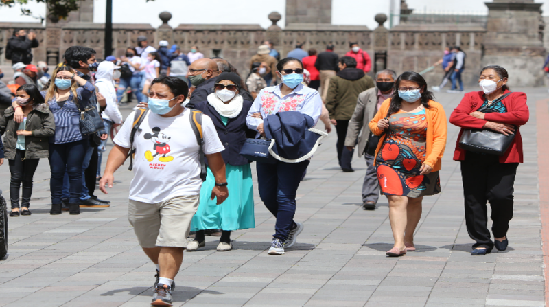 Quito registra 151 353 contagios por covid-19. Esto es 377 casos más en las últimas 24 horas. Foto: EL COMERCIO