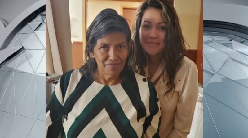 Una madre y una hija latinas fueron las pacientes del primer trasplante de este hígado que se realiza en el hospital de Weston, Florida (Estados Unidos). Foto: Captura de pantalla