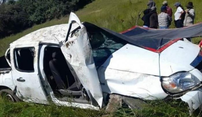 Las autoridades hasta el medio día de este 28 de junio aún no han explicado las causales del accidente. Foto: Twitter @DigitalRiobamba