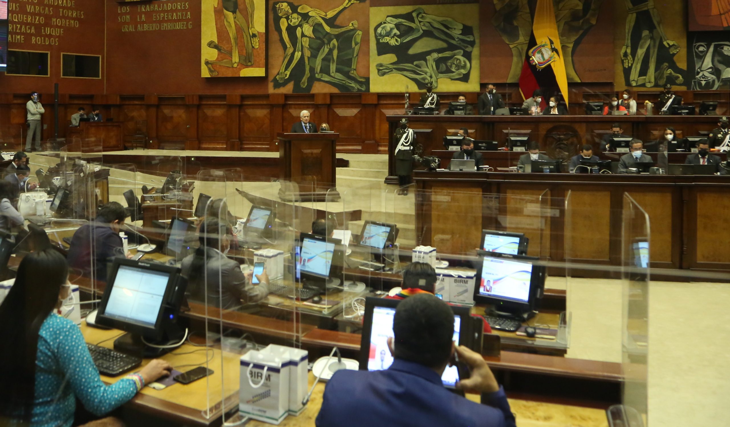 La Asamblea Nacional inició en su agenda con el debate para la Ley de Carrera Sanitaria en Ecuador. Foto: Twitter @AsambleaEcuador