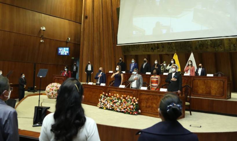 En la Asamblea Nacional ya se han presentados casos de covid-19. Foto: Twitter @AsambleaEcuador