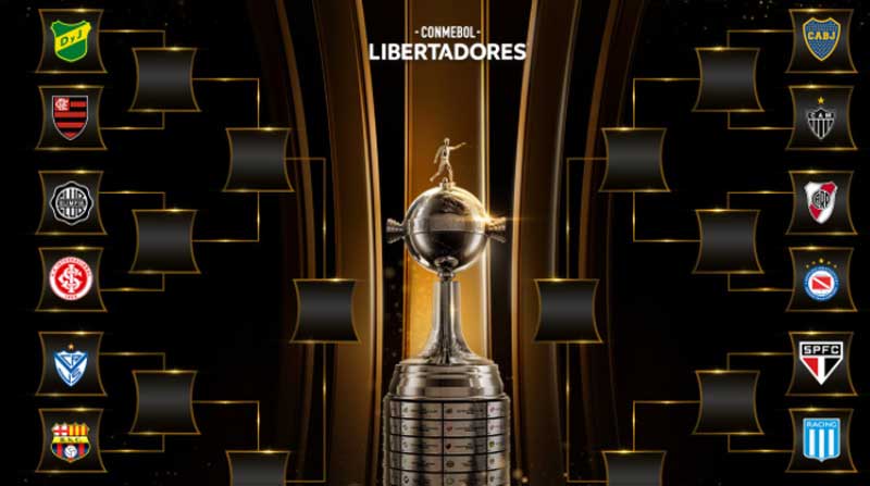 Vélez será rival de Barcelona en la Libertadores. Foto: @Libertadores