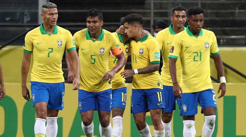 La selección de Brasil jugará con Ecuador por las eliminatorias el 4 de junio del 2021. Foto: EFE