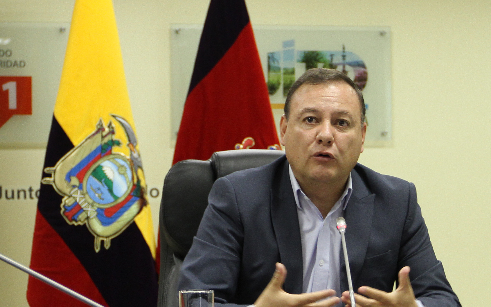 Juan Zapata, presidente del COE nacional, informará sobre las nuevas resoluciones adoptadas. Foto: EL COMERCIO