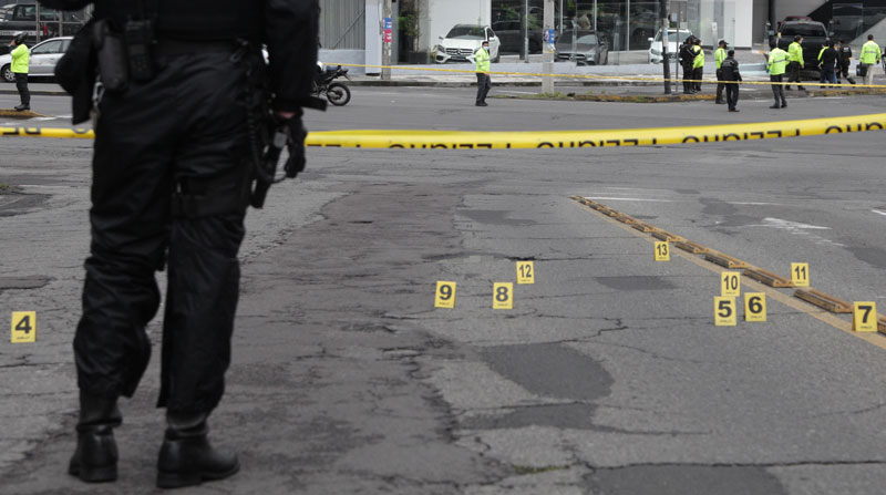 El sospechoso es investigado por el crimen de Harrison Salcedo, perpetrado el pasado 28 de abril en el norte de Quito. Foto: Archivo/ EL COMERCIO