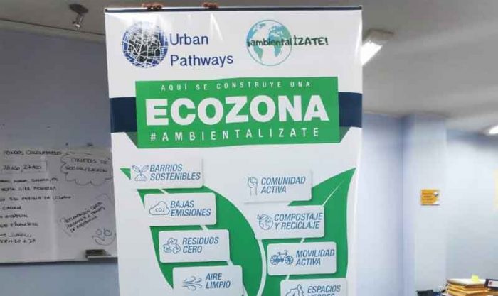 Actualmente se desarrolla el proyecto denominado ‘Ecozonas’ en barrios de Quito. Foto: Twitter María Rosa Muñoz B.