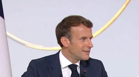 El presidente francés Emmanuel Macron desveló una "transformación profunda" de la presencia militar del país en el Sahel. Foto: Captura de pantalla