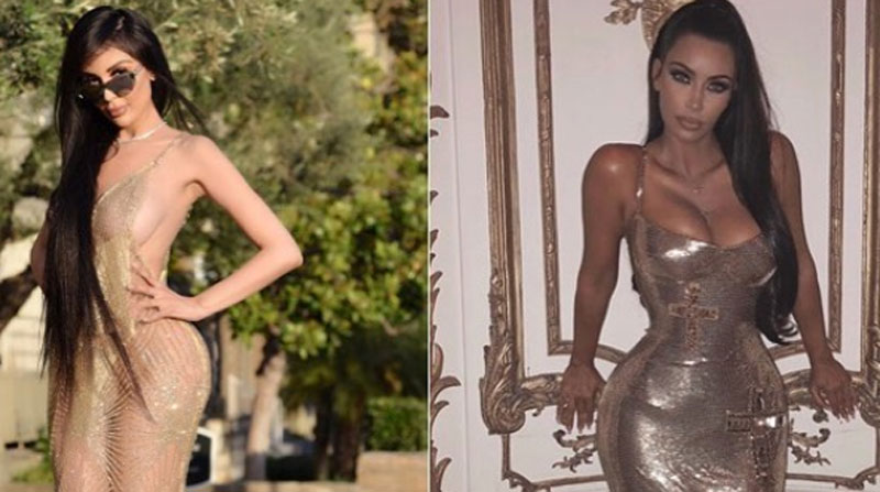 La modelo Jennifer Pamplona tenía una obsesión por parecerse a Kim Kardashian y ahora se arrepiente. Foto: Instagram Jennifer Pamplona