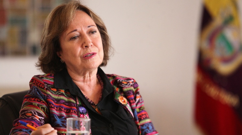 Entrevista a María Elena Machuca, ministra de Cultura y Patrimonio. Foto: Julio Estrella / EL COMERCIO