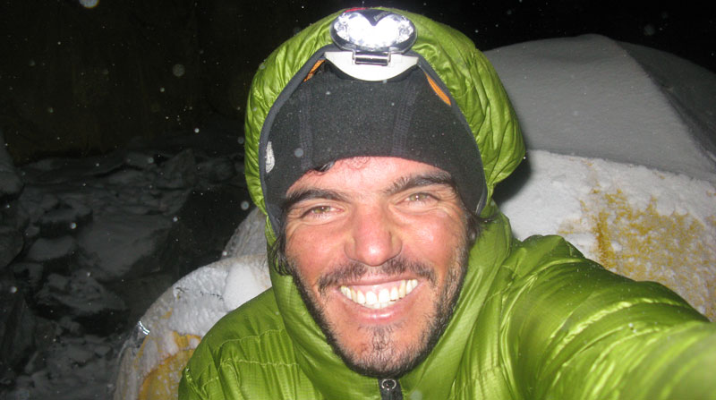 El aventurero ecuatoriano Santiago Quintero se alista para un nuevo reto. Foto: cortesía/ archivo
