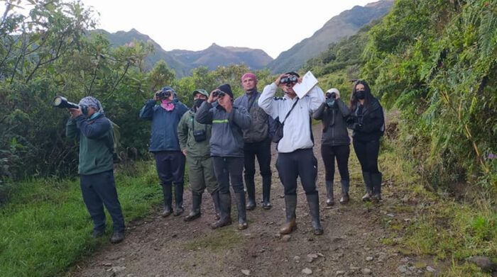 En la comunidad de Morán, en el cantón Espejo, en la provincia del Carchi, se realizó en junio pasado un taller de líderes ambientales. Foto: Cortesía / Fundación Altropico.