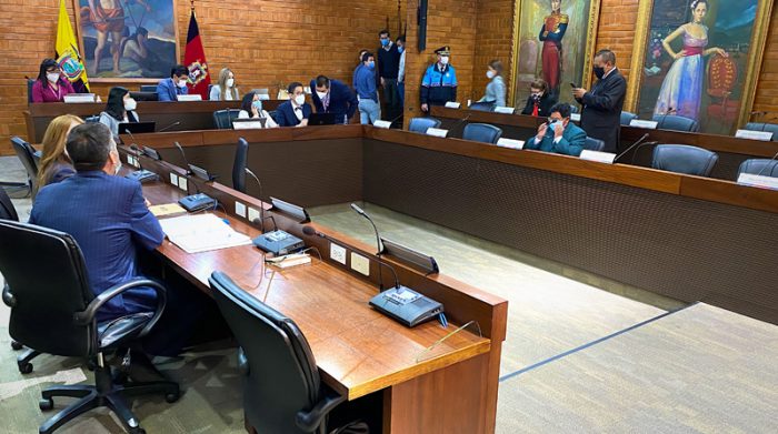 El alcalde Jorge Yunda convoco para este martes 13 de julio del 2021 a los miembros del Concejo. Foto: Patricio Terán / EL COMERCIO