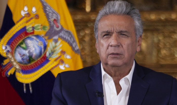El exmandatario Lenín Moreno estuvo en el poder del 2017 al 2021. Foto: Flickr Presidencia Ecuador