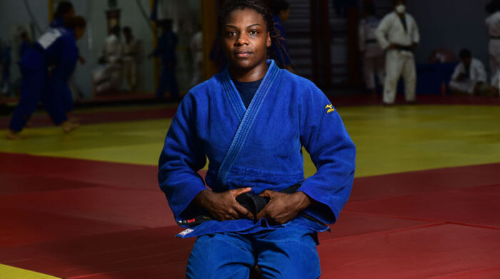 Vanessa Chalá, judoca ecuatoriana en los Juegos Olímpicos de Tokio. Foto: archivo / EL COMERCIO
