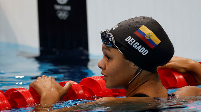 Anicka Delgado compitió en los 100 metros libre de los Juegos Olímpicos de Tokio. Foto: EFE