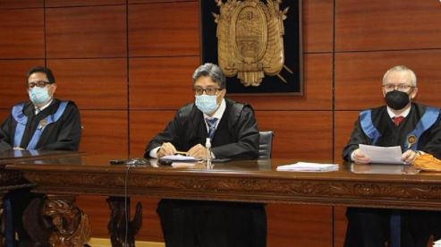 Dos jueces determinaron que no se ha establecido la existencia del delito de peculado en contra de Pablo Romero, extitular de la Senain. Foto: Twitter @FiscaliaEcuador