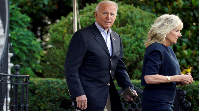 Que Joe Biden y la primera dama visiten el lugar de la tragedia está por confirmarse. Foto: EFE