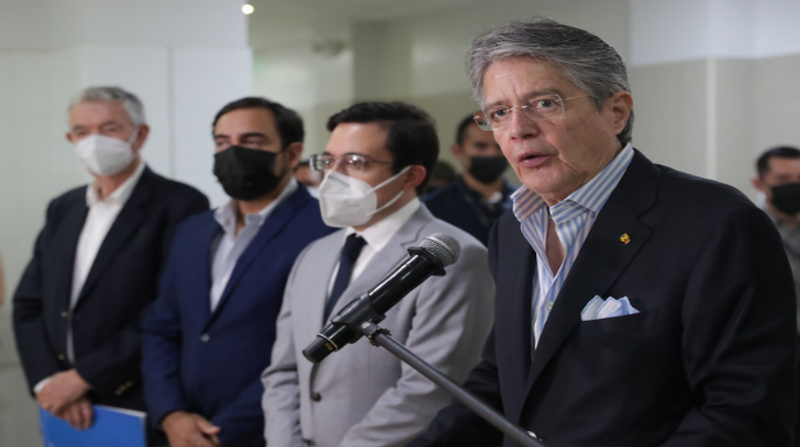 Lasso dijo que prometió hacer la más grande movilización social y logística en Ecuador orientado a cumplir con su programa, no solo en lo sanitario y social, sino también en lo económico. Foto: EL COMERCIO
