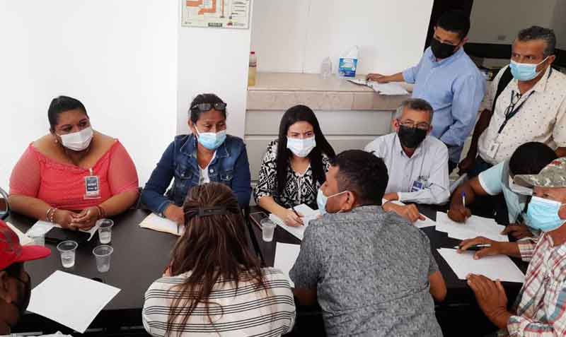 El 14 y 15 de julio pasados, los arroceros se reunieron con autoridades del Ministerio de Agricultura en Guayaquil. Foto: cortesía MAG