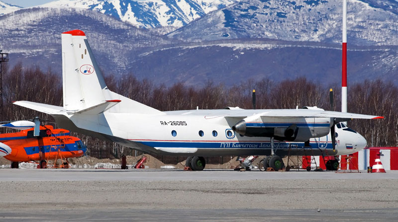 28 personas viajaban a bordo del avión que se estrelló en Kamchatka, Rusia. Foto: Reuters