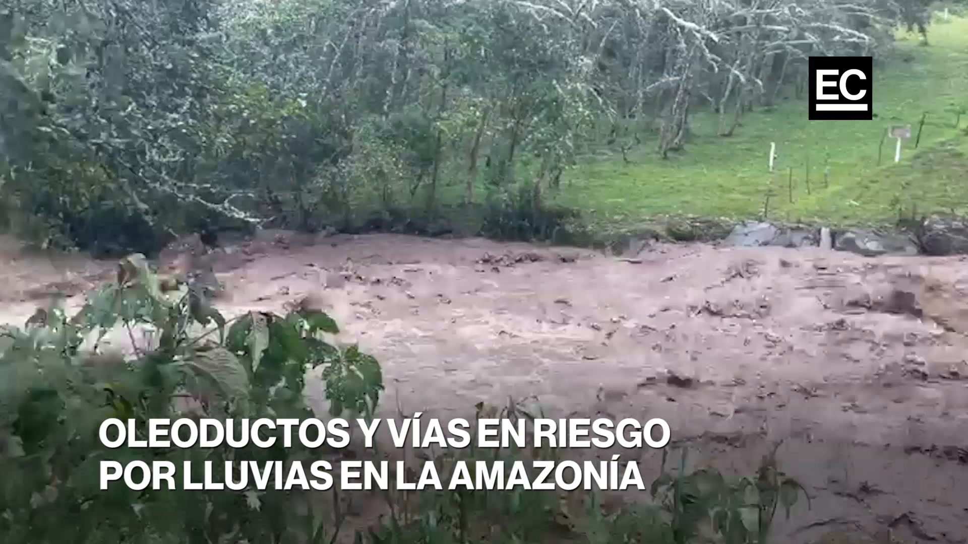 La Amazonía ecuatoriana registra sus peores lluvias en 10 años. El 19 de julio de 2021 se dieron fuertes precipitaciones en Napo y Orellana. Infraestructura vial, eléctrica, petrolera y bienes de personas están en riesgo. Captura video