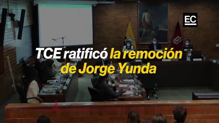 Este 1 de julio del 2021, el Pleno de Tribunal Contencioso Electoral (TCE) decidió que el Concejo Metropolitano de Quito cumplió con las formalidades establecidas en el Código Orgánico de Ordenamiento Territorial (Cootad) durante el proceso de remoción del Alcalde Jorge Yunda. Captura video