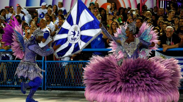 En 2021, y por primera vez en 180 años, Río de Janeiro no tuvo su icónico carnaval por la pandemia del covid-19. Foto: archivo / EFE