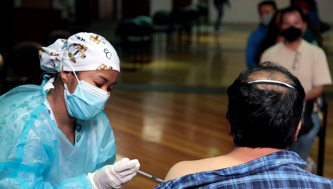 Proceso de vacunación contra el covid-19 en Quito el 5 de julio del 2021. Foto: Patricio Terán / EL COMERCIO