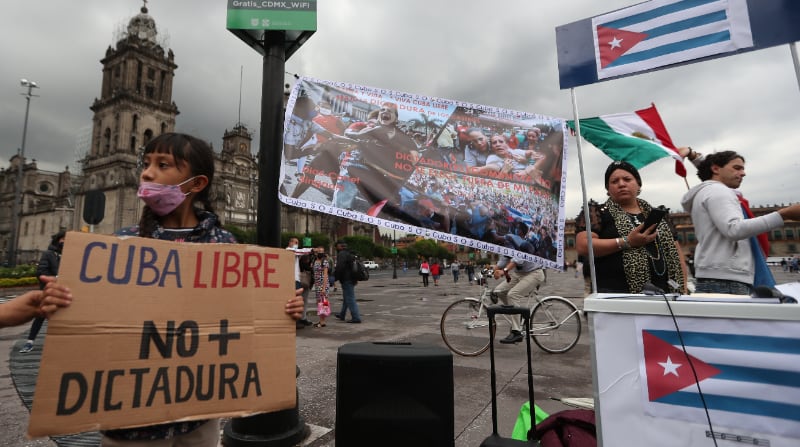 Este 15 de julio del 2021 abordamos el tema de las protestas en Cuba, la falta de libertades y la crisis del estado comunista. Foto: EFE