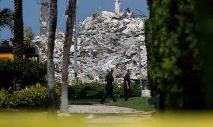 Según el último reporte oficial, hasta la fecha se contabilizan 97 muertos a causa del derrumbe del Champlain Towers South ocurrido el pasado 24 de junio. Foto: Reuters
