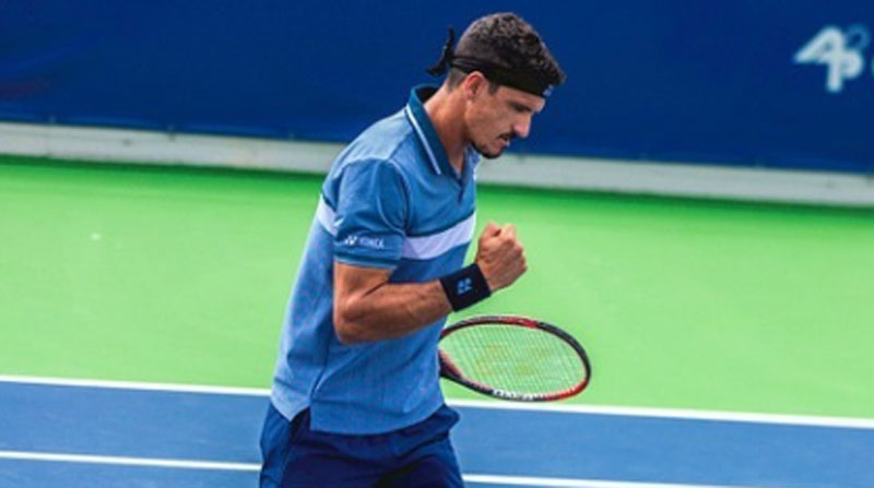 Emilio Gómez, tenista ecuatoriano. Foto: Instagram emiliogomez91