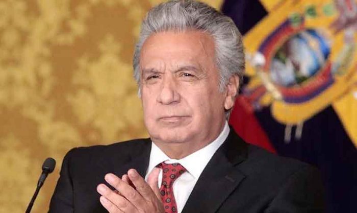El expresidente ecuatoriano Lenín Moreno es acusado de cohecho. Foto: Twitter